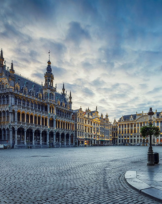 Carte des 19 communes bruxelloises