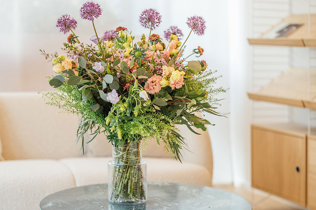 Fleurs fraîches et séchées