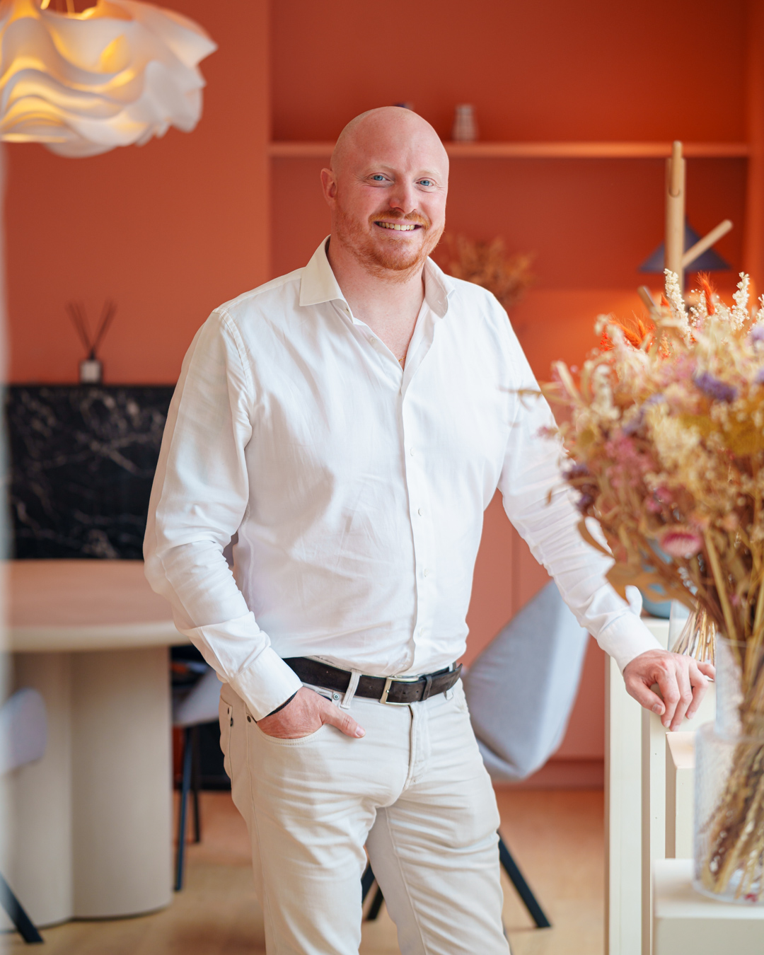 Équipe Goodbye Funerals dans leur bureau à Bruxelles